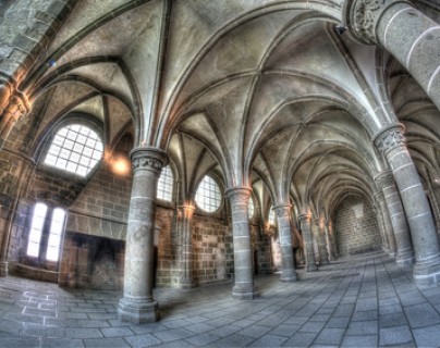 Abbaye - "La salle des Chevaliers"
