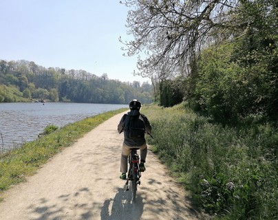 De Dinard à Dinan à vélo électrique