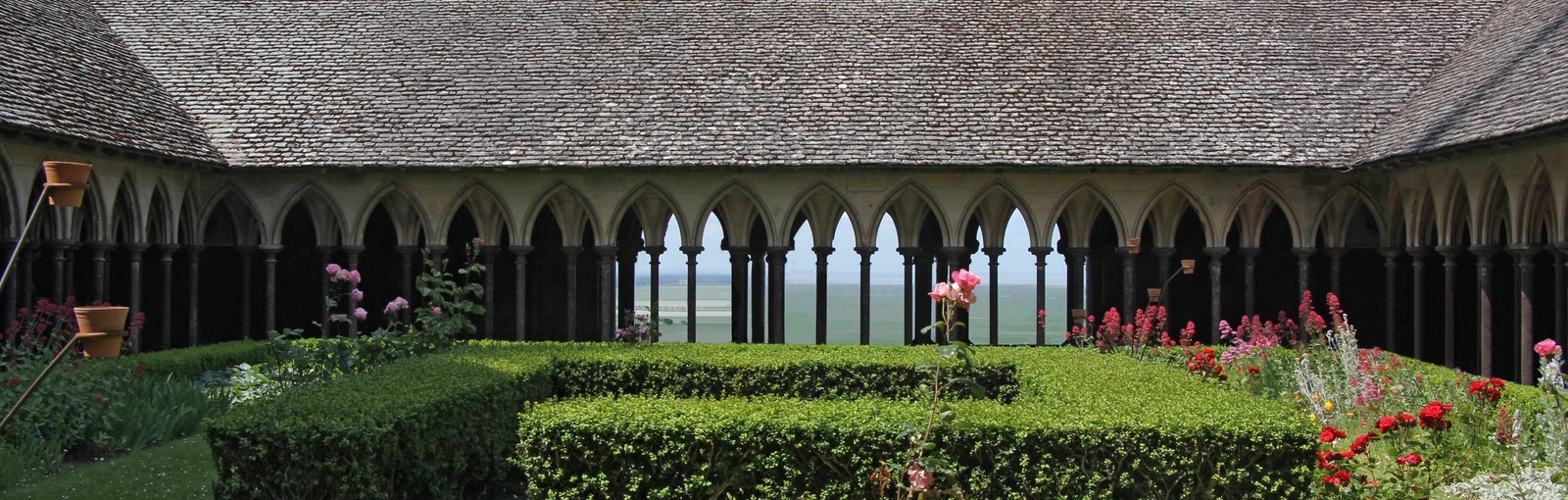 Abbaye du Mont-Saint-Michel - Le Cloître